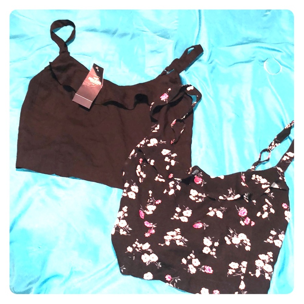 🔥NWT! 2 hollister crop tops! 🔥